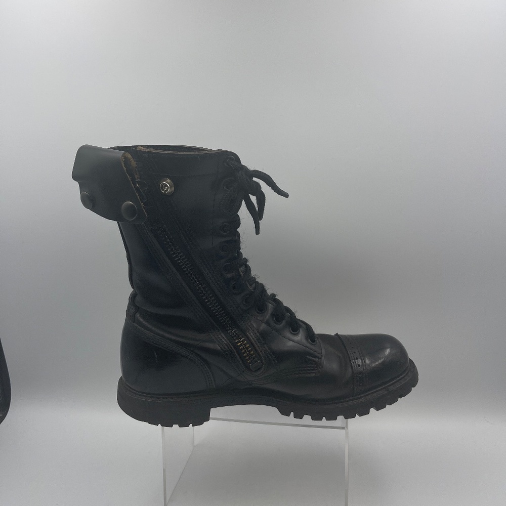CORCORAN MEN'S 10 INCH SIDE ZIPPER BOOT 985 Black Leather - Picture 5 of 15